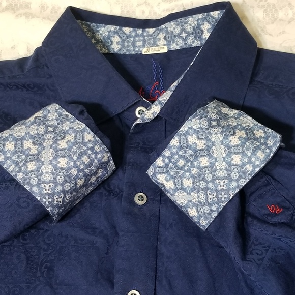Robert Graham Windsor Jacquard Print 